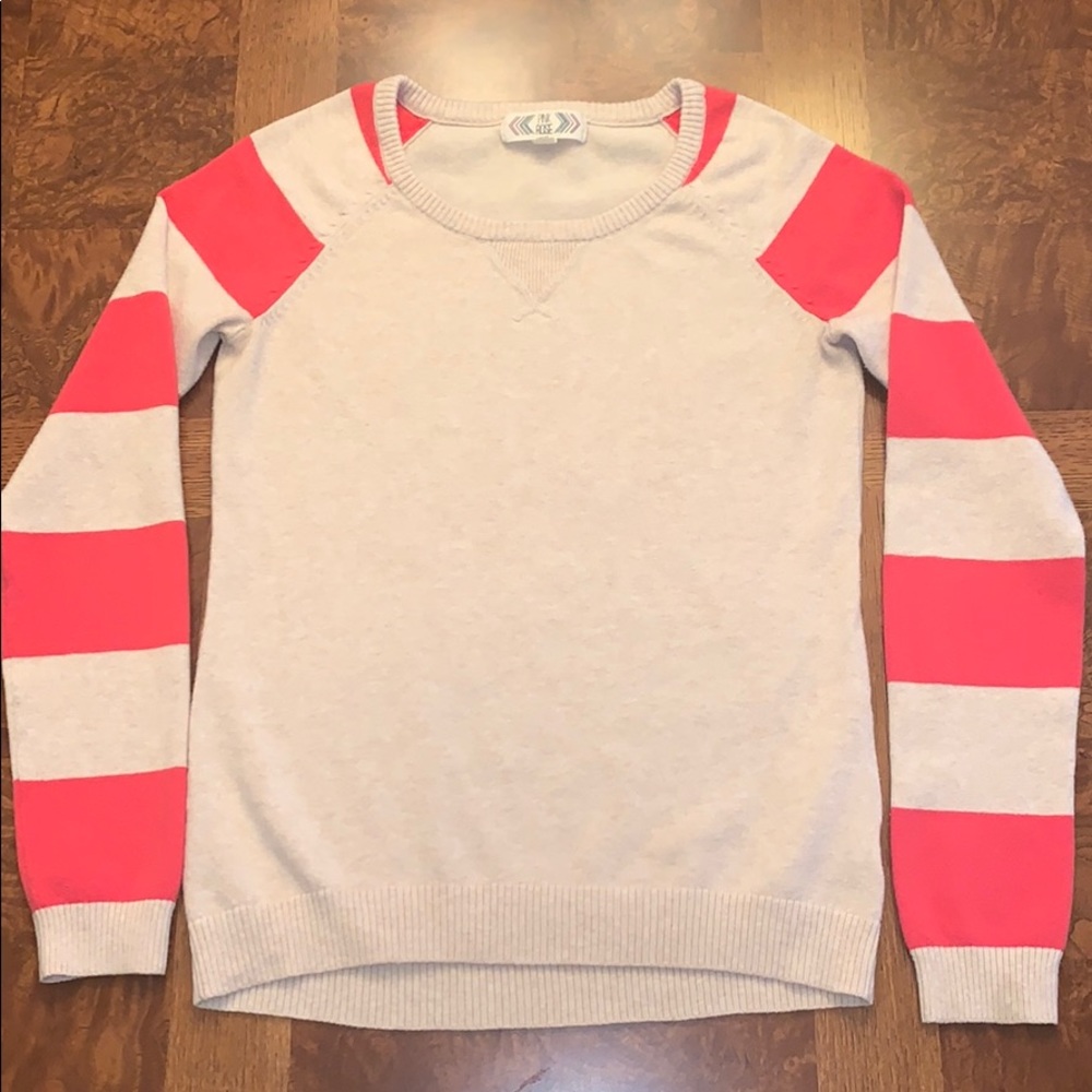 Pink Rose sweater size XS